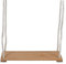 Izzy Sport 73201 - Brettschaukel aus Holz, ca. 40 x 17 cm, TÜV und GS geprüft