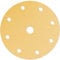 Mirka Gold Universal-Schleifpapier Ø 150mm Klett 9-Loch, Korn P240, 100 Stk/Zum Schleifen von Gips, Spachtel, Spanplatten, Holz, Lack