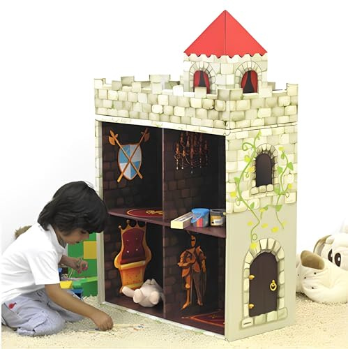Artra Design GmbH Ritterburg Castle aus Karton 70x32x109h