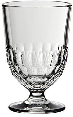 Côté Table 25244 Artois Verre à Eau avec Pied Argent 31 cl 8 x 8 x 12,5 cm (lot de 6)
