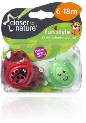TOMMEE TIPPEE CTN Fun SOOTHERS 6-18M
