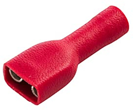 HELLA 8KW 708 373-003 Leitungsverbinder - mit Staubschutz - rot - von: 0.5mm² - bis: 1.0mm² - Flachsteckhülse - 6,3 x 0,8
