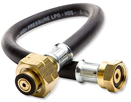 Pennine Leisure Supplies 450mm Pigtail Butane Gas Hose Connector for Caravan/Motorhome
