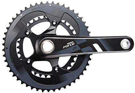 SRAM Force22 GXP 175 50-34 YAW Umwerfer, Aluminium, Schwarz