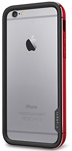 Spigen iPhone 6 (4.7) Case Neo Hybrid EX Metal Series Metal Red SGP11189