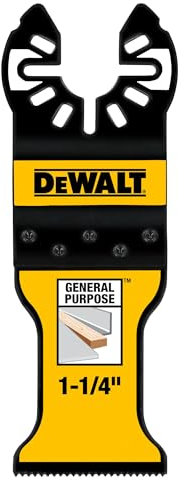 DEWALT Lame oscillanti per legno con chiodi, confezione da 3 (DWA4203-3), nero