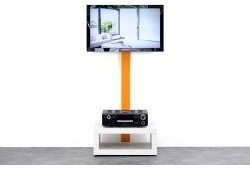 in-akustik A-Track TV Kabelkanal Set orange 1m