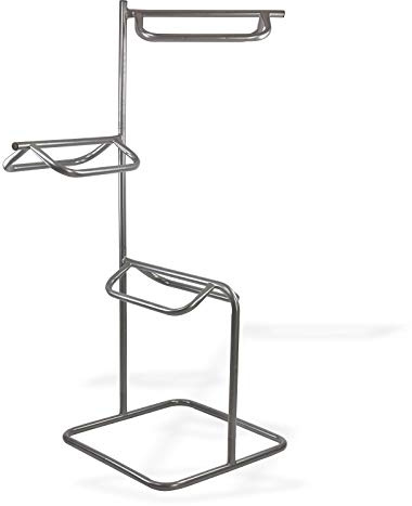 DEMA Sattelhalter SH3 Metall - Sattelständer, Reitsportständer, Pferdehalter - alleinstehend, 3 Sättel, robust, langlebig - Reitsport, Stall, Reitverein, Private Pferdehaltung