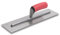 Marshalltown FT164 Glättkelle mit Softgrip Griff aus Carbonstahl, Glätter für Beton und Boden, Maße der Kelle: 406x102 mm