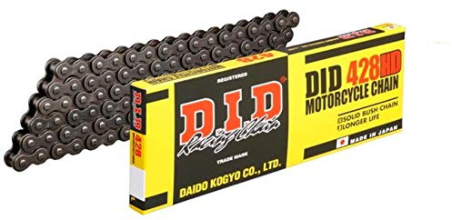 DID Kette 428 HD, 60 Glieder (Standard), offen mit Clipschloss
