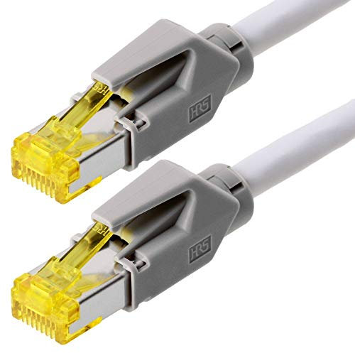 Draka Patchkabel S/FTP Cat 6a HQ TM31 (ISO/IEC) grau 1,0m