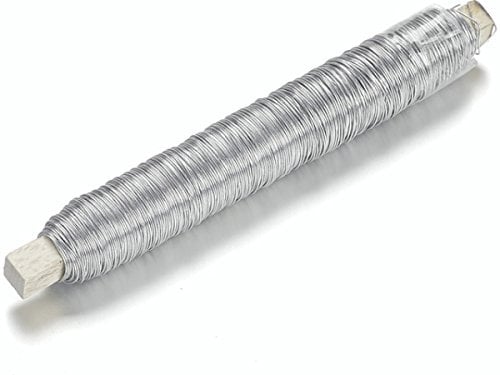 Knorr Prandell 216470300 Wickeldraht durchmesser 0,5 mm 50 m Eisen silber