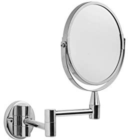 Croydex Britannia 15cm Round Magnifying Mirror QA103041 Silver