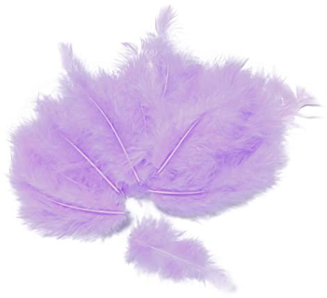 VBS 15 Marabufeder 10cm Federn zur Deko flauschig Ostern Deko Gestecke Kränze Orchidee