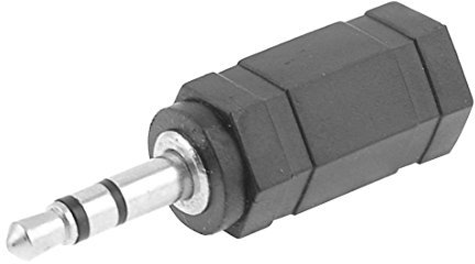 sourcing map Conectar Cable Adaptador Jack 3.5mm Macho A Hembra Estéreo De 2,5 mm Altavoz Vídeo