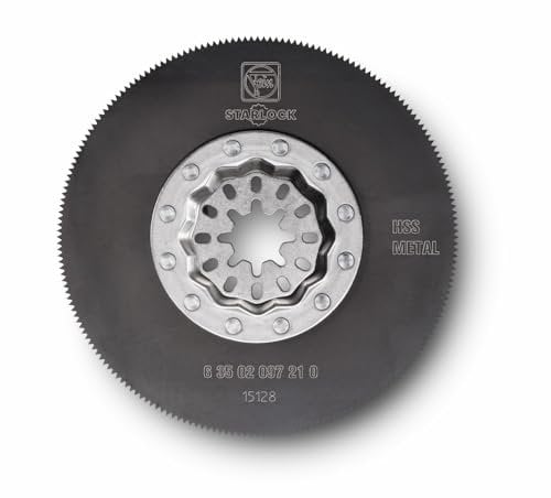FEIN Disco de sierra FEIN HSS Ø 85 mm, Alojamiento SL, forma circular dentado metálico, Hoja de sierra para plásticos, plástico reforzado con fibra de vidrio, madera, masilla y metales no ferrosos