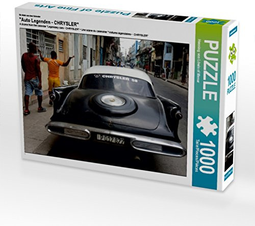 CALVENDO Puzzle EIN Motiv aus dem Kalender Auto Legenden - Chrysler 1000 Teile Puzzle quer | 1000 Teile Lege-Größe 64 x 48 cm Foto-Puzzle für glückliche Stunden