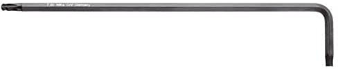 Wiha Stiftschlüssel TORX® Kugelkopf, schwenkbar für schwer zugängliche Bereiche, brüniert (32393) T40 x 210 mm, 43 mm