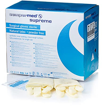 Lohmann & Rauscher Sempermed Supreme Gr. 8,0 steril 50 Paar OP-Handschuhe