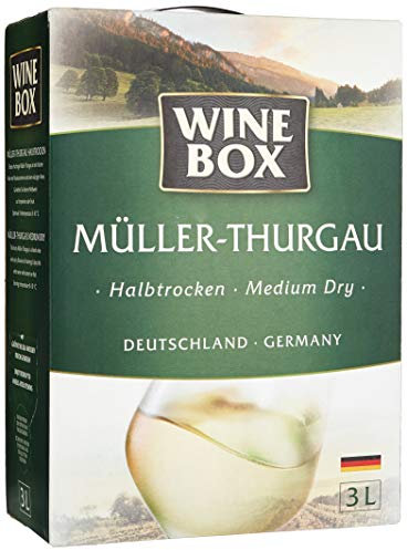 Wine Box Müller-Thurgau Landwein Rhein halbtrocken Bag-in-Box (1 x 3 l)