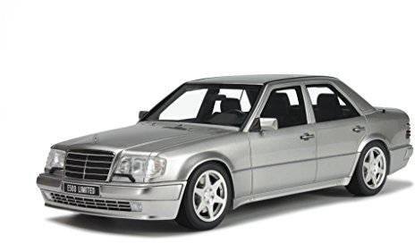 Mercedes W124 E-Klasse E 500 Limited silber Modellauto OT623 Otto 1:18