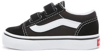 Vans Unisex Old Skool V Active, Black, 6.5 M US Toddler