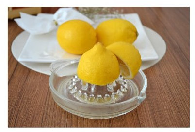 Akcam Zitronenpresse Saftpresse Zitruspresse aus Glas