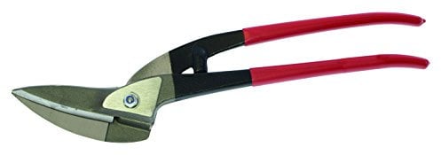 STUBAI DURCHLAUFSCHERE 350 mm | Profi-Blechschere für lange, gerade Schnitte in Metall, Aluminium & Zink | rechtsschneidend | PVC-Griffe | induktiv gehärtet 60–62 HRC | 820 g