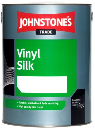 Johnstones Vinyl Silk Magnolia 2.5 Litre