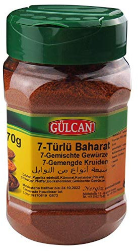 Gülcan - 7 Gewürze Mischung - Karisik Baharat (170g)