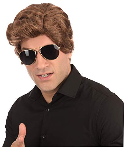 Used Car Salesman Wig Brown