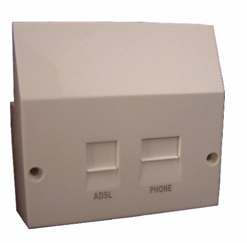 Solwise ADSL-NTEFACE-SOL ADSL Faceplate Splitter for NTE5