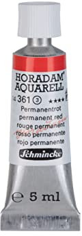 Schmincke – HORADAM® AQUARELL - feinste Künstler-Aquarellfarben, Permanentrot - 5 ml