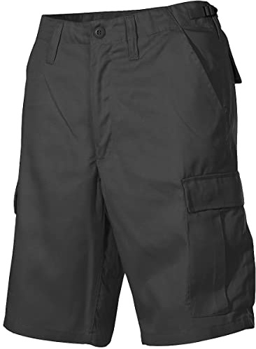 MFH Herren US BDU Bermuda Kurze Hose Schwarz