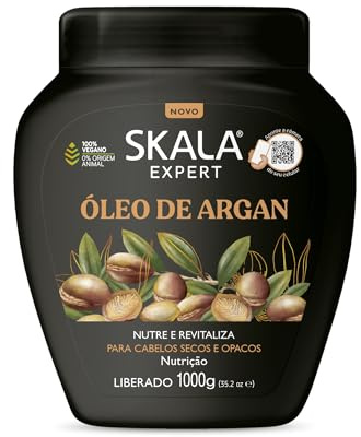 Skala Arganöl-Haarkonditioner, 1 kg, 3 Minuten, für trockenes Haar, 1000 ml