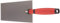 Connex COX781126 Maurerkelle, eckige Form, S-Hals, rostfrei, 2-Komponenten-Griff, 160 mm, Rot