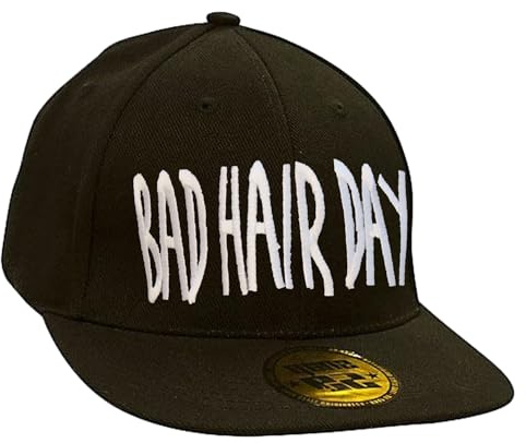 Baseball Mütze Cap Caps Wolf Bad Swag schwarz Snapback with Adjustable Strap BOSS LA Boy (Black White)
