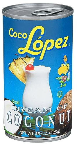 Coco Lopez Cream of Coconut Cocktail Mix For the perfect Pina Colada.