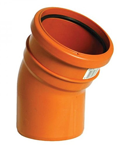 FloPlast Single Socket Drainage Bend 30o