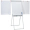 FRANKEN Flipchart, Beschreibbar, Magnetisch, Mit Seitenarmen, Dreibeinstativ, 67 x 95 cm, Höhenverstellbar, inkl. Papierhalterung und Stifteablage, PRO Deluxe Standard, FC84
