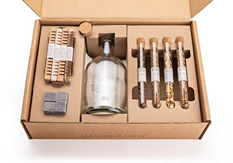 Aging & Flavor Geschenk Set - Whisky, Gin & Co in nur 24 Stunden veredeln