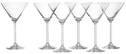Lenox 845275 Tuscany Classics Martini Glass Set, 6 Count, 6 Fl Oz