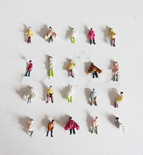 Archifreunde 100 bemalte Figuren Reisende zu Spur Z