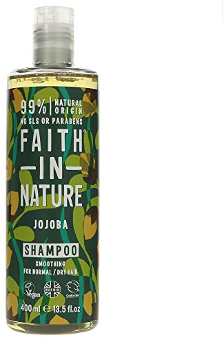 FAITH IN NATURE Jojoba Shampoo 400ml (PACK OF 3)