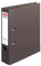 Ordner maX.file protect+ A4 Voll-PP-Folienbezug Wechselfenster 4er Pack breit (braun breit, 8)