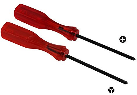 Timorn Tri-wing + Croix tournevis Pièces de rechange pour GBA NDS NDSL Wii ou PSP PSV NDSi 3DS 3DS XL PS4 Consoles. (1 jeu)