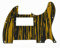 KAISH Tawny Stripe Tele Humbucker Gitarre Pickguard Scratch Plate für Fender Telecaster