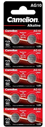 200 X Ag10 LR54 pilas de botón 389 gp62 a SR1130 W Camelion