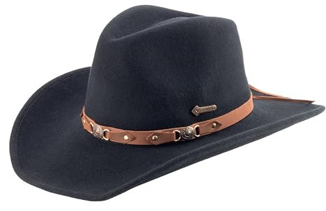 SCIPPIS Bandit Westernhut (DE/NL/SE/PL, Alphanumerisch, M, schwarz)