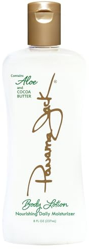 Panama Jack Aloe Moisturizer Lotion - After Sun Daily Skincare , Contains Olive & Hemp Seed Oils with Vitamin E, 8 FL OZ (Pack of 1)